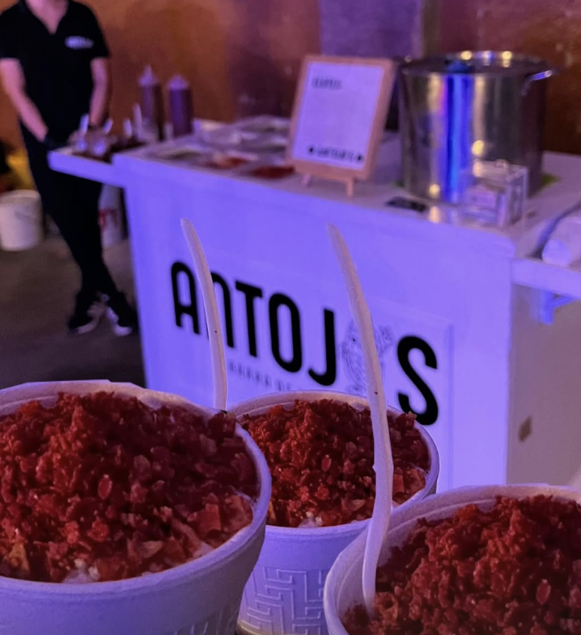 Servicio de barra de snacks para fiesta
